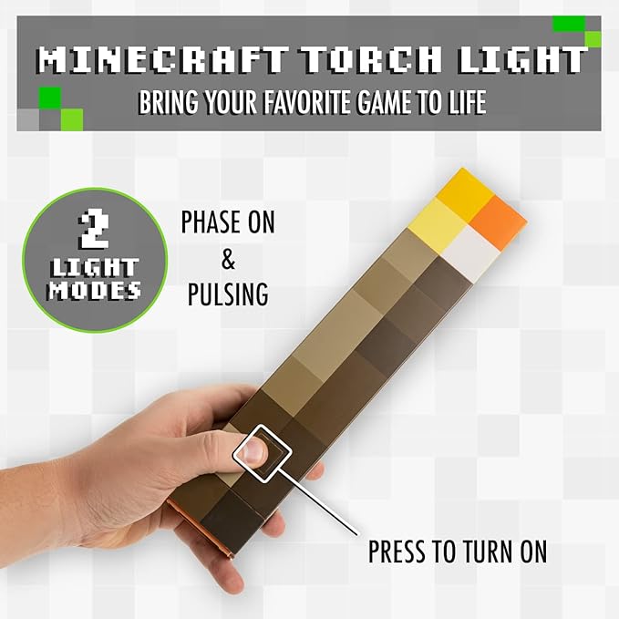 Minecraft LED Torch Light